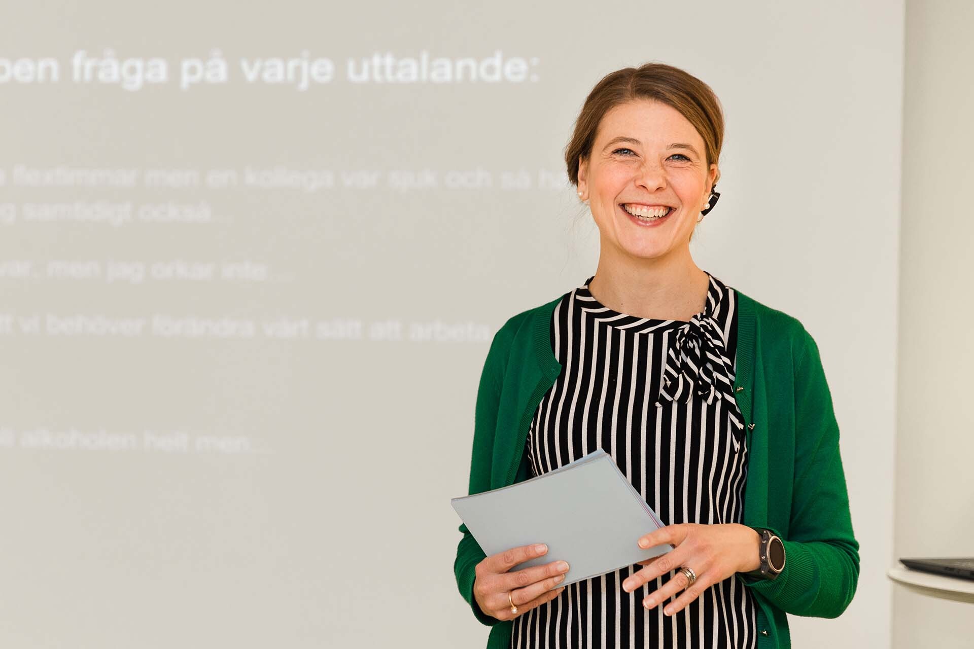 Arbetsledarutbildning om motiverande samtal