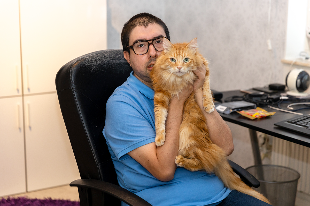 Marcus – kattälskare med sinne för datorer