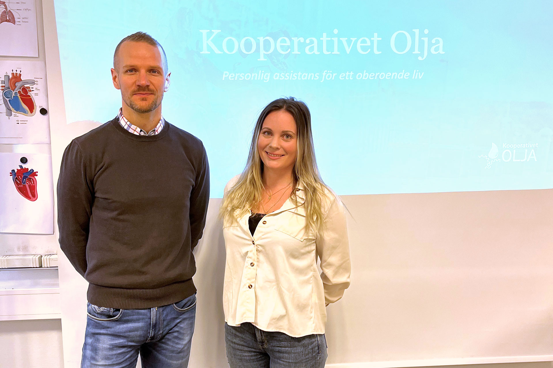 Besök på Drottning Blankas Gymnasium