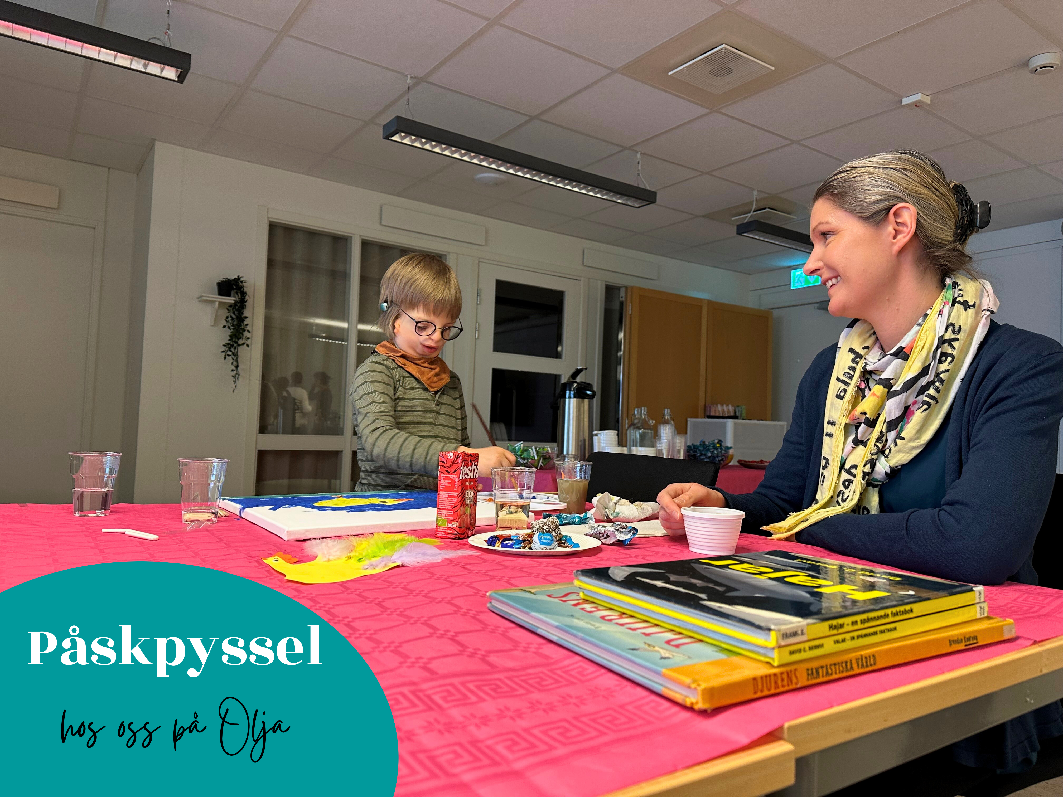 Påskpyssel i Salen