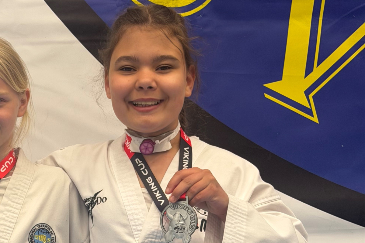Vår medlem Wilma tog guld och silver i Viking Cup